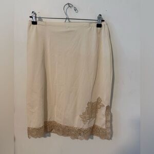 Vintage Lace Trim Slip